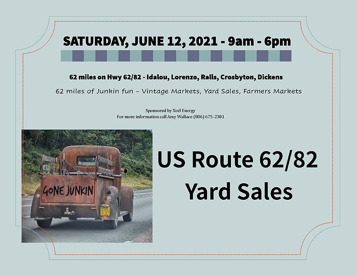 US Route 62/82 Yard Sales